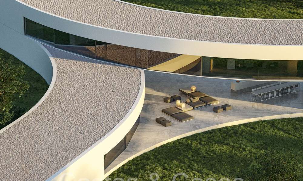 Villa de diseño futurista en venta rodeada de naturaleza en la prestigiosa comunidad de Valderrama en Sotogrande, Costa del Sol 69788