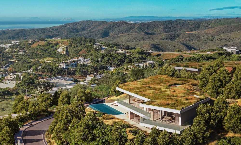 Villa modernista de nueva construcción con concepto sostenible en venta en las colinas de Benahavis - Marbella 69817