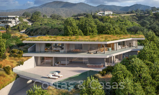 Villa modernista de nueva construcción con concepto sostenible en venta en las colinas de Benahavis - Marbella 70083 