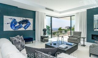 Villa de lujo lista para entrar a vivir con vistas panorámicas en venta en una comunidad cerrada de Benahavis - Marbella 70047 