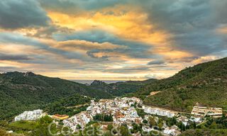 ¡Nuevo en el mercado! Modernos apartamentos de nueva construcción en estilo contemporáneo en venta con amplia terraza y hermosas vistas al mar en Benahavis - Marbella 70119 