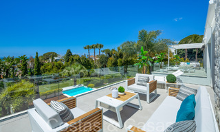 Villa de diseño galardonada con arquitectura moderna en venta a pocos pasos de la playa en el este de Marbella 70352 