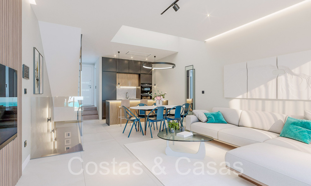 ¡Nuevo en el mercado! Modernas casas adosadas de 3 dormitorios con jardín privado en venta en Fuengirola, Costa del Sol 70169