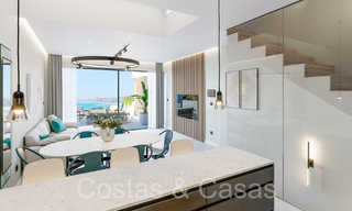 ¡Nuevo en el mercado! Modernas casas adosadas de 3 dormitorios con jardín privado en venta en Fuengirola, Costa del Sol 70170 