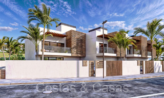 Nueva promoción de 8 casas adosadas en venta junto al campo de golf en Estepona 70562 