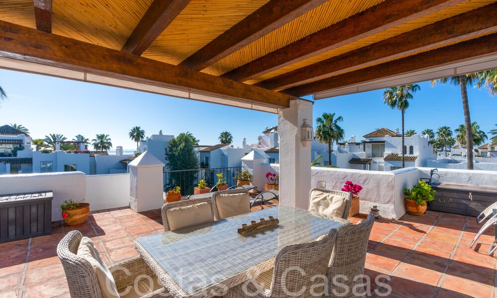 Ático en venta en un codiciado complejo de playa en la Nueva Milla de Oro entre Marbella y Estepona 70724