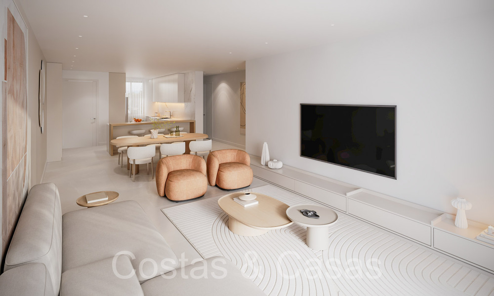 Nuevo en el mercado. Apartamentos contemporáneos de nueva construcción en venta en la Nueva Milla de Oro, Marbella - Estepona 70913