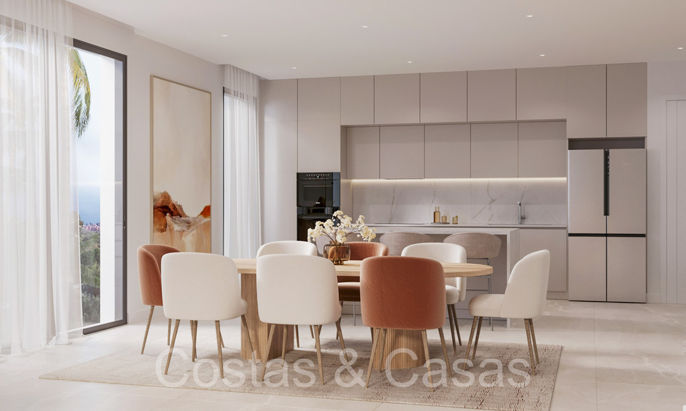 Nuevo en el mercado. Apartamentos contemporáneos de nueva construcción en venta en la Nueva Milla de Oro, Marbella - Estepona 70952