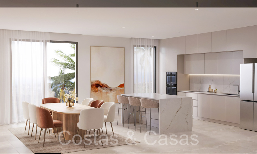 Nuevo en el mercado. Apartamentos contemporáneos de nueva construcción en venta en la Nueva Milla de Oro, Marbella - Estepona 70954