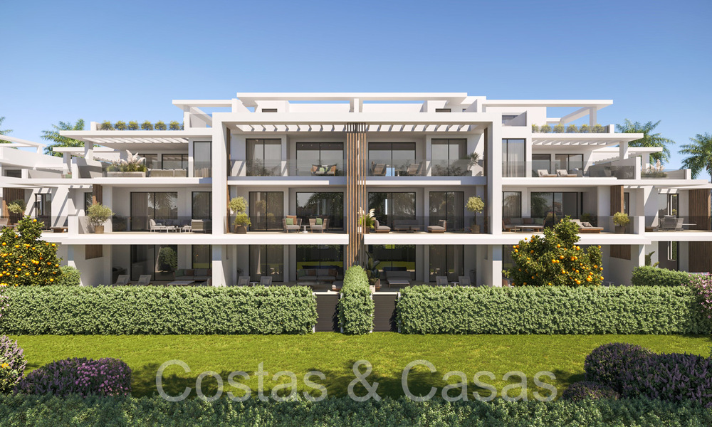 Nuevo en el mercado. Apartamentos contemporáneos de nueva construcción en venta en la Nueva Milla de Oro, Marbella - Estepona 70956