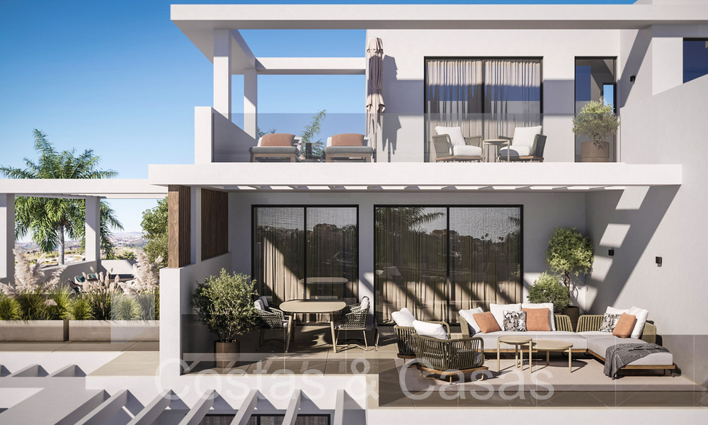 Nuevo en el mercado. Apartamentos contemporáneos de nueva construcción en venta en la Nueva Milla de Oro, Marbella - Estepona 70974