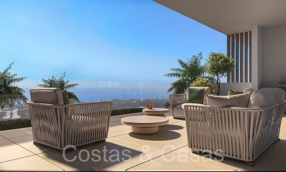 Nuevo en el mercado. Apartamentos contemporáneos de nueva construcción en venta en la Nueva Milla de Oro, Marbella - Estepona 70980