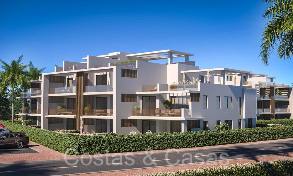 Nuevo en el mercado. Apartamentos contemporáneos de nueva construcción en venta en la Nueva Milla de Oro, Marbella - Estepona 70982