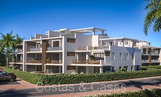 Nuevo en el mercado. Apartamentos contemporáneos de nueva construcción en venta en la Nueva Milla de Oro, Marbella - Estepona 70982 