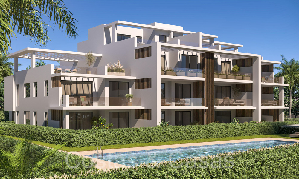 Nuevo en el mercado. Apartamentos contemporáneos de nueva construcción en venta en la Nueva Milla de Oro, Marbella - Estepona 70986