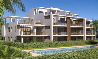 Nuevo en el mercado. Apartamentos contemporáneos de nueva construcción en venta en la Nueva Milla de Oro, Marbella - Estepona 70986 