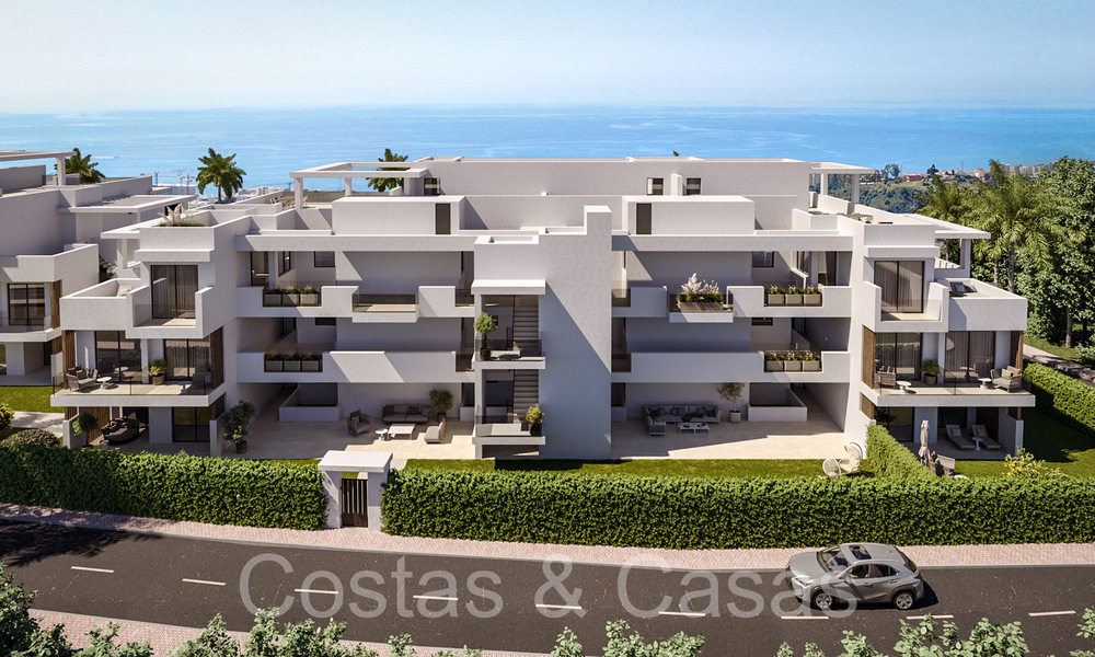 Nuevo en el mercado. Apartamentos contemporáneos de nueva construcción en venta en la Nueva Milla de Oro, Marbella - Estepona 70988