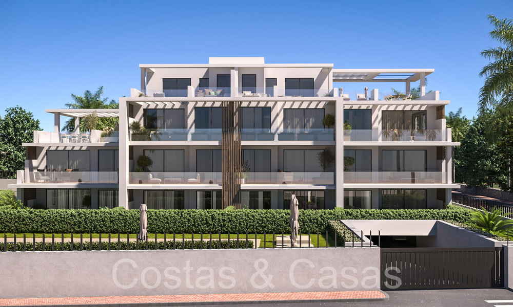 Nuevo en el mercado. Apartamentos contemporáneos de nueva construcción en venta en la Nueva Milla de Oro, Marbella - Estepona 70993