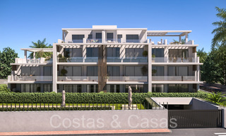 Nuevo en el mercado. Apartamentos contemporáneos de nueva construcción en venta en la Nueva Milla de Oro, Marbella - Estepona 70993 