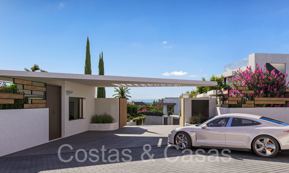 Villas de nueva construcción con un diseño sofisticado en venta en el corazón de Nueva Andalucía, Marbella 71015