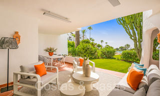 Se vende apartamento en planta baja completamente reformado, en un complejo de playa en la Nueva Milla de Oro entre Marbella y Estepona 71281 