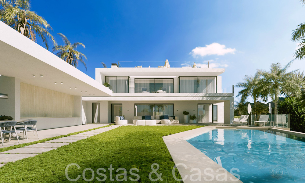 Villa nueva con diseño contemporáneo en venta en la exclusiva Cascada de Camojan en la Milla de Oro de Marbella 71320