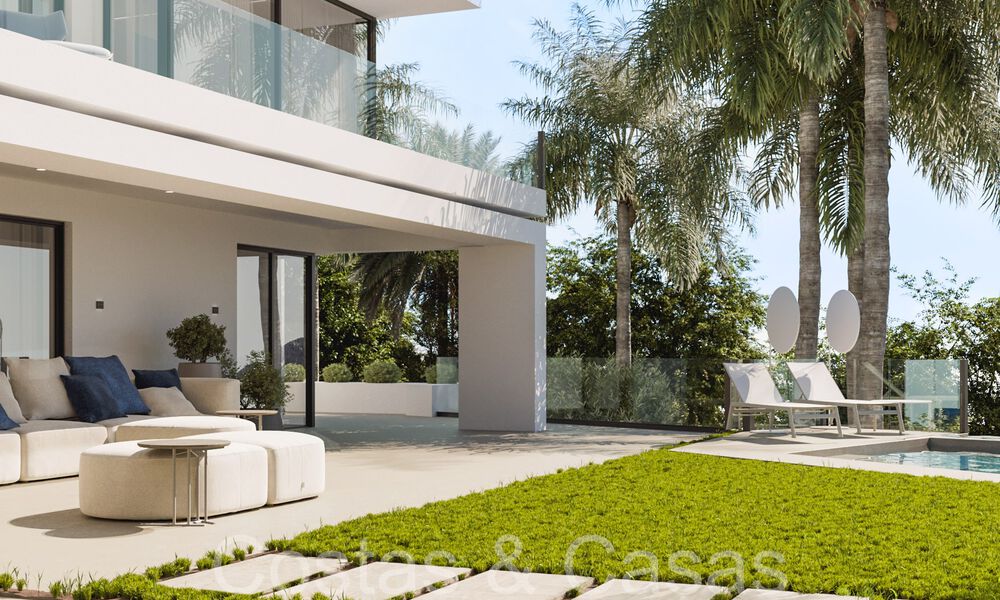 Villa nueva con diseño contemporáneo en venta en la exclusiva Cascada de Camojan en la Milla de Oro de Marbella 71351