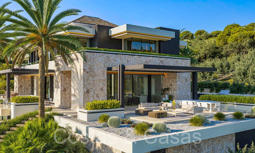 Majestuosa villa boutique en venta, con vistas al mar, en el más exclusivo La Zagaleta Golf Resort en Benahavis - Marbella 71426