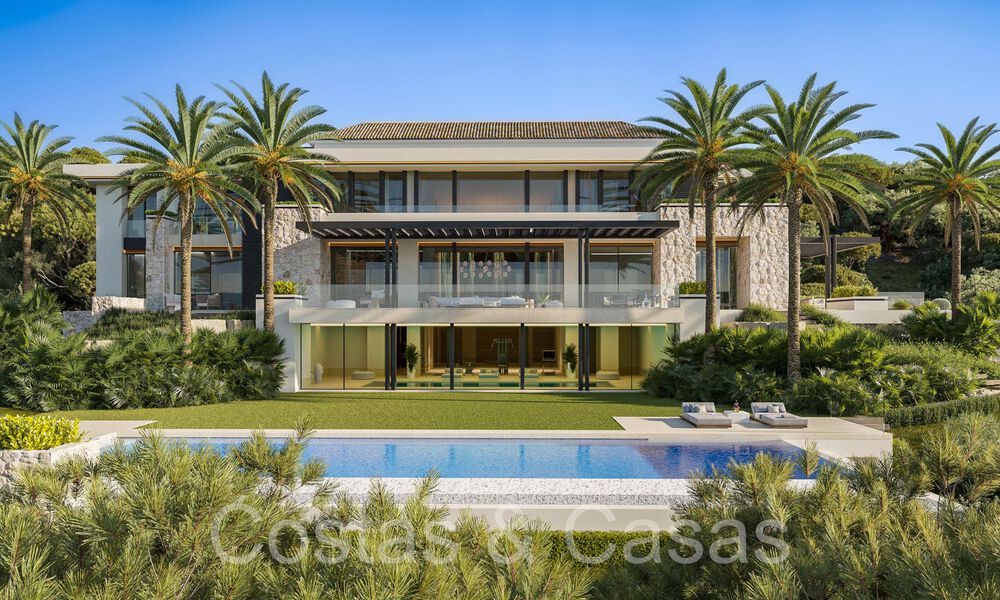 Majestuosa villa boutique en venta, con vistas al mar, en el más exclusivo La Zagaleta Golf Resort en Benahavis - Marbella 71428