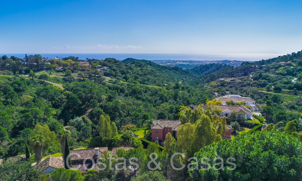 Majestuosa villa boutique en venta, con vistas al mar, en el más exclusivo La Zagaleta Golf Resort en Benahavis - Marbella 71431