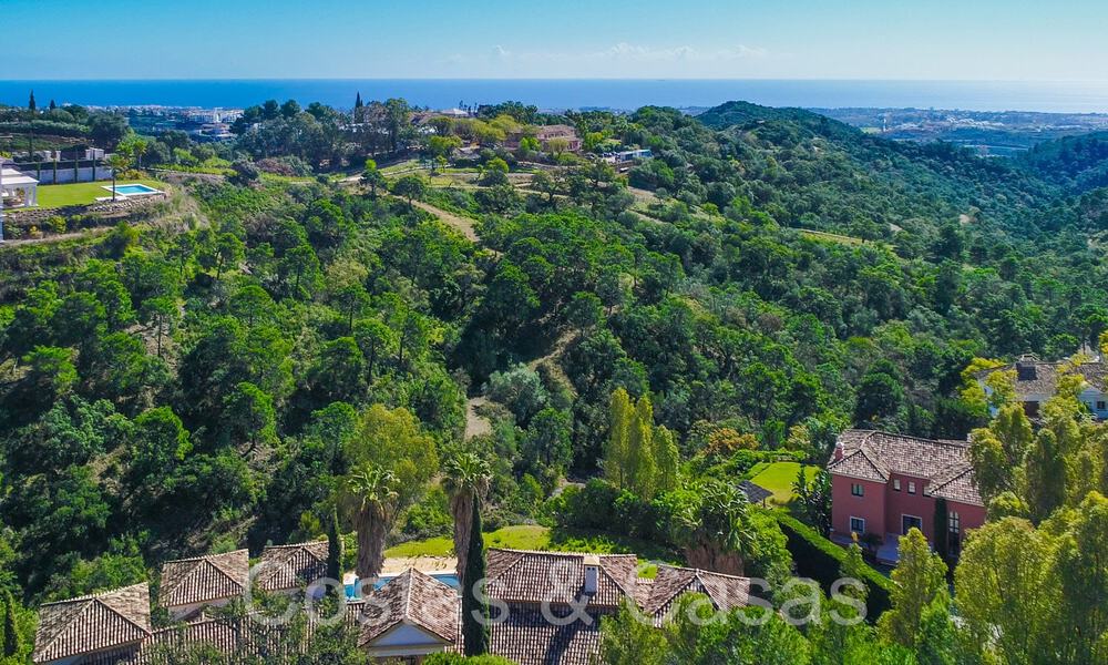 Majestuosa villa boutique en venta, con vistas al mar, en el más exclusivo La Zagaleta Golf Resort en Benahavis - Marbella 71432