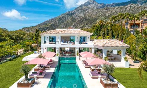 Villa de lujo en venta con estilo arquitectónico mediterráneo en la zona residencial de Sierra Blanca en la Milla de Oro de Marbella 71623