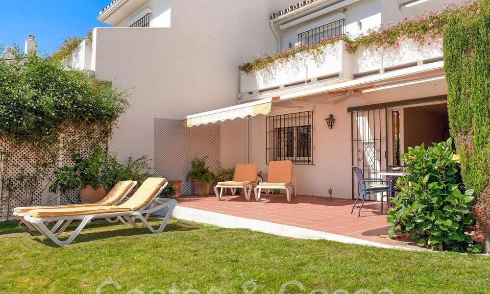 Apartamento con jardín de 3 dormitorios en venta a poca distancia de Puerto Banús, Marbella 71803