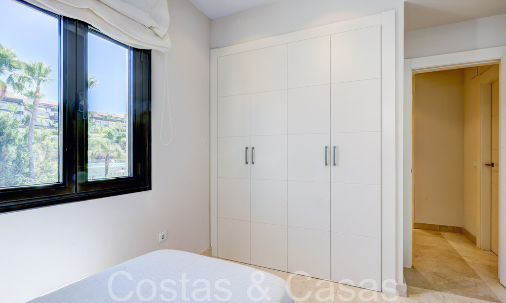 Moderno apartamento en venta en el prestigioso 5* Golf Resort Los Flamingos en la Nueva Milla de Oro, Marbella - Benahavís 71699