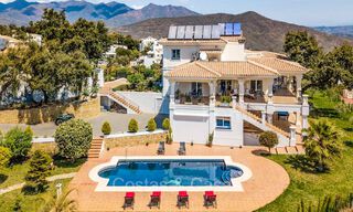 Majestuosa villa de estilo mediterráneo en venta, con vistas al mar, en un entorno natural al este de Marbella centro 72162 