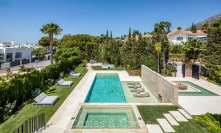 Villa de lujo con arquitectura mediterránea moderna en venta en Sierra Blanca en Marbella 72418 