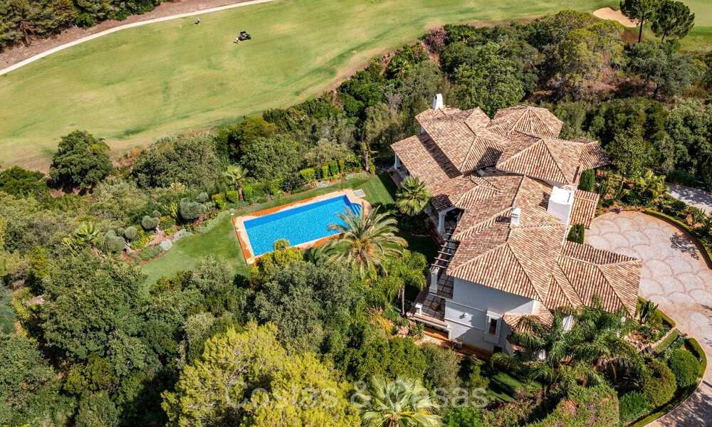 Prestigiosa villa de lujo española en venta junto al campo de golf en La Zagaleta, Benahavis - Marbella 72453