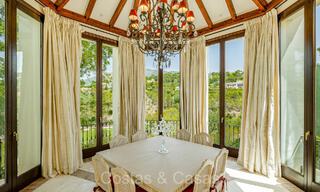 Prestigiosa villa de lujo española en venta junto al campo de golf en La Zagaleta, Benahavis - Marbella 72456 