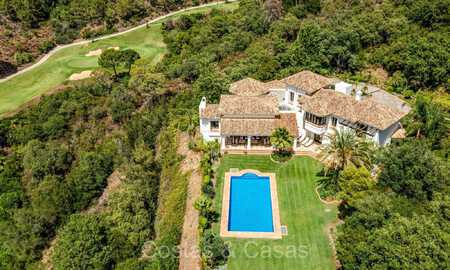 Prestigiosa villa de lujo española en venta junto al campo de golf en La Zagaleta, Benahavis - Marbella 72464