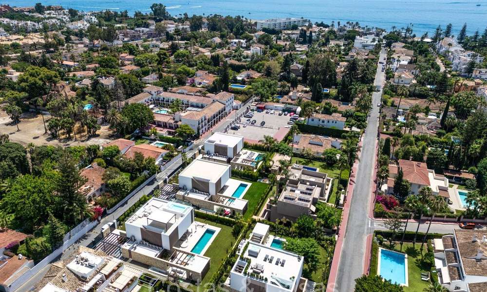 Nueva villa de lujo en venta, a poca distancia de la playa de San Pedro, Marbella 72475