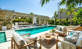 Nueva villa de lujo en venta, a poca distancia de la playa de San Pedro, Marbella 72493 