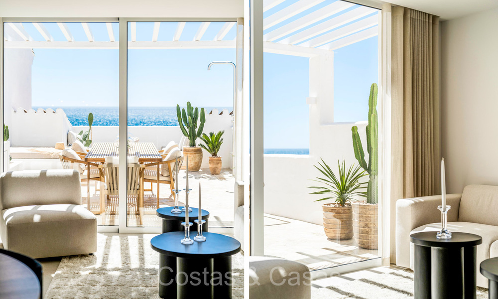 Precioso apartamento reformado con amplia terraza en venta con preciosas vistas en el puerto de Puerto Banús, Marbella 72594