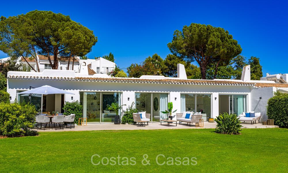 Villa mediterránea de una sola planta en venta junto al campo de golf Aloha en Nueva Andalucía, Marbella 72819