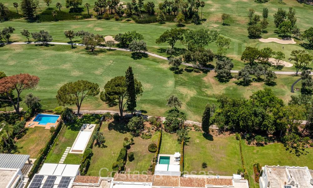 Villa mediterránea de una sola planta en venta junto al campo de golf Aloha en Nueva Andalucía, Marbella 72848