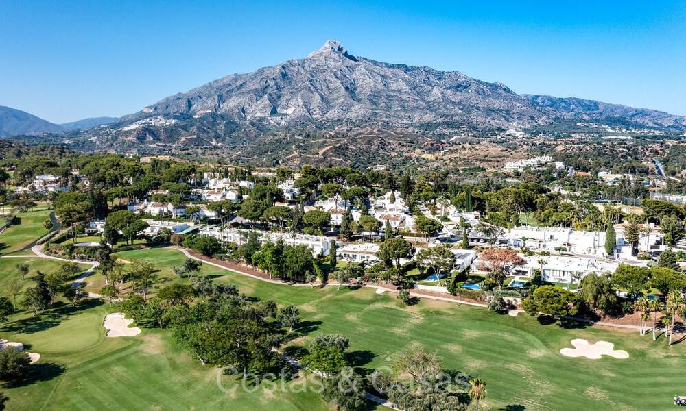 Villa mediterránea de una sola planta en venta junto al campo de golf Aloha en Nueva Andalucía, Marbella 72858