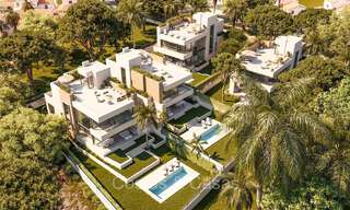 Modernas villas de nueva construcción en venta a pocos metros de la playa al este de Marbella centro 72684 