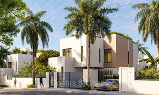 Modernas villas de nueva construcción en venta a pocos metros de la playa al este de Marbella centro 72686 