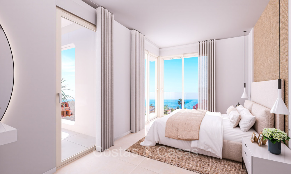 Apartamentos de nueva construcción energéticamente eficientes en venta a poca distancia de la playa en el oeste de Estepona 72756