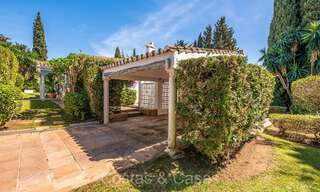 Encantadora villa de lujo de una sola planta en venta en una zona prestigiosa, Este de Marbella 73002 