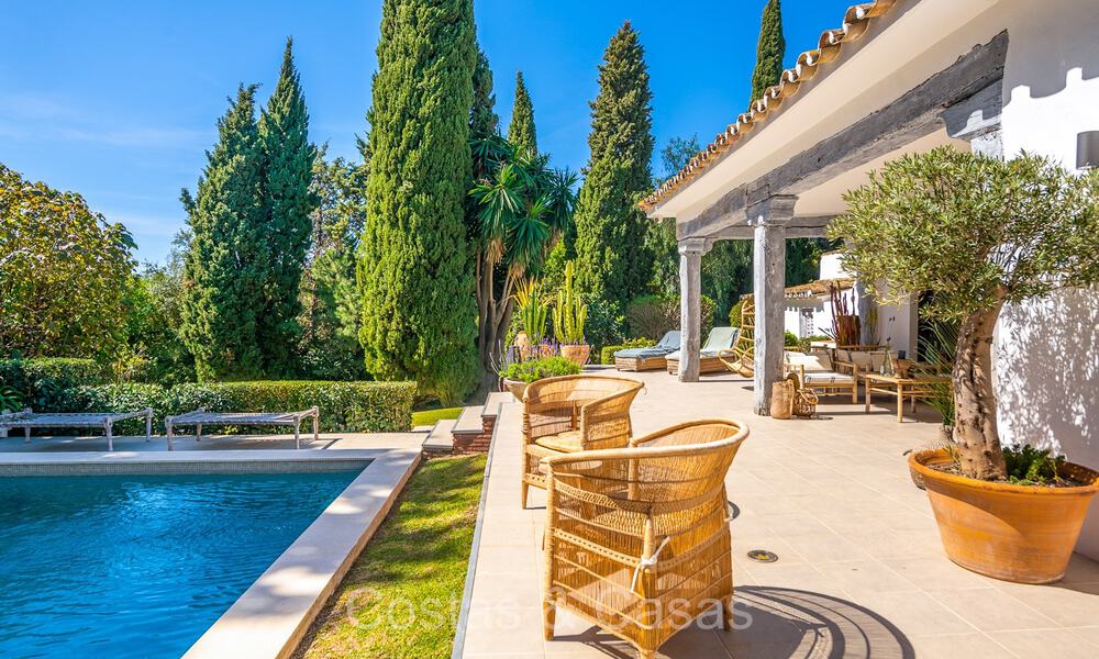 Encantadora villa de lujo de una sola planta en venta en una zona prestigiosa, Este de Marbella 73023